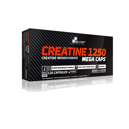 Креатина моногидрат Creatine Mega Caps 1250 120 капсул Olimp Nutrition