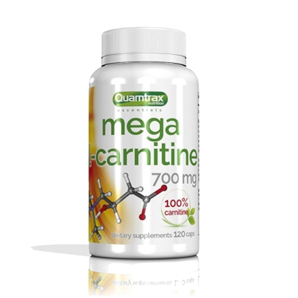 Карнитин Mega L-Carnitine 700, 120 капс Quamtrax