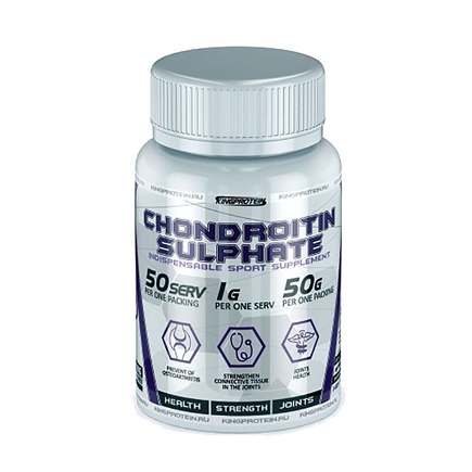 Хондроитин для суставов Chondroitin Sulphate 50 г KingProtein