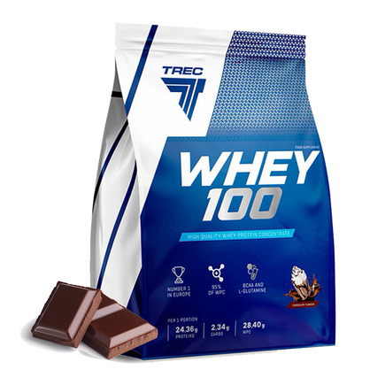 Whey 100 2275 г Trec Nutrition Шоколад