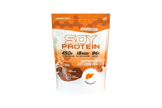 Протеин соевый изолят Soy Protein Isolate 450 г KingProtein - Карамель