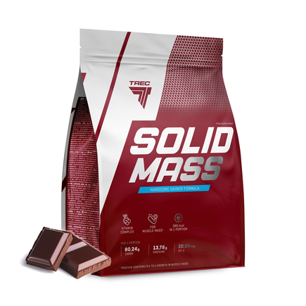 Гейнер Solid Mass 5800 г Trec Nutrition Шоколад