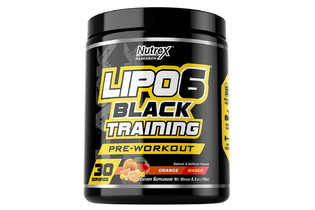 Small Предтренировочный комплекс Lipo 6 Black Training Pre-workout 189 г Nutex Апельсин манго