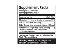 Small Жиросжигатель Gold Burn 60 капс Ultimate Nutrition