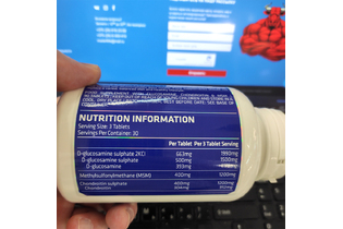 Small Глюкозамин Хондроитин для суставов и связок Glucosamine Chondroitin + MSM 90 таб USN