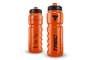 Small Бутылка для воды 750 мл ENDURANCE PS 008 Trec Nutrition Оранжевый
