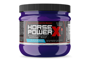 Small Предтренировочный комплекс HORSE POWER® X 225 г Ultimate Nutrition Голубая малина