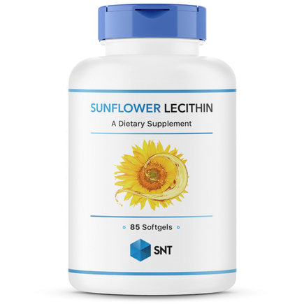 Подсолнечный лецитин  Sunflower Lecithin 1200 мг 85 капс SNT