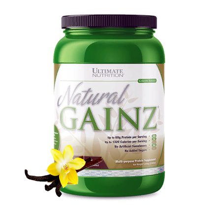 Высококалорийный гейнер Natural Gainz 1.66 кг Ultimate Nutrition Ваниль