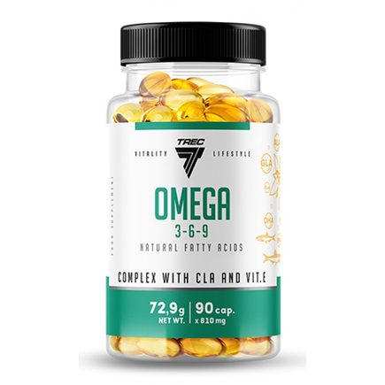 Омега 3-6-9 Omega 3-6-9 90 капс Trec Nutrition