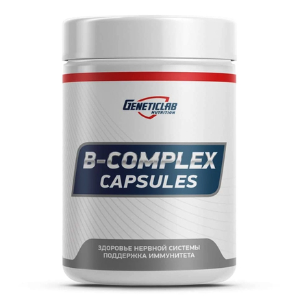 Комплекс витаминов B B-complex 60 капс Geneticlab