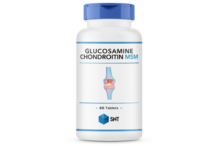 Small Глюкозамин и Хондроитин МСМ Glucosamine Chondroitin MSM 60 таб SNT