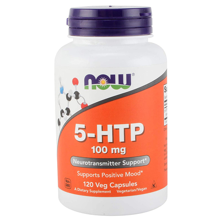 5-HTP гидрокситриптофан 100 мг 120 капс Now Foods