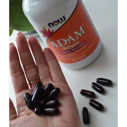 Комплекс витаминов и минералов для мужчин АДАМ Adam Men`s Multi 90 гелевых капсул Softgels Now Foods