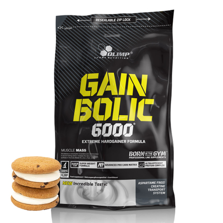 Гейнер GAIN BOLIC 6000 1 кг Olimp Nutrition Печенье крем