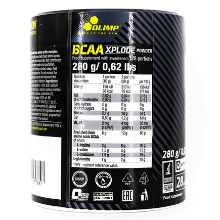 Аминокислоты BCAA Xplode Powder 280 г Olimp Nutrition кола
