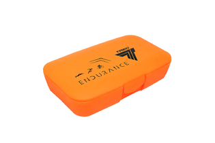 Small Таблетница кейс для капсул 5 отделений Trec Nutrition Endurance оранжевая