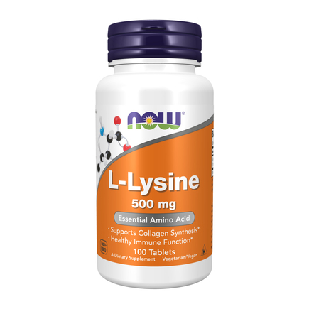 L-Лизин 500 мг L-Lysine 500mg 100 капс NOW