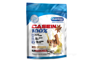 Small Протеин казеиновый Casein 100% 500 г Quamtrax Ваниль с корицей