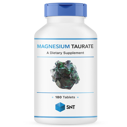 Магния таурат хелатный Magnesium Taurate 180 таб SNT