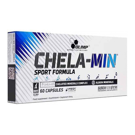 Комплекс хелатных минералов Хела-мин спорт Chela-Min Sport Formula 60 капс Olimp Nutrition