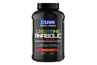 Small Креатиновый комплекс Creatine Anabolic Powder 900 г USN Вишнёвый пунш