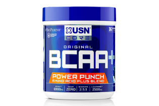 Small Аминокислоты BCAA+ Power Punch Powder 400 г USN Голубая малина