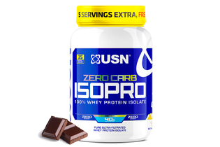 Small Протеин изолят сывороточный IsoPro Zero Carb 805 г USN Шоколад