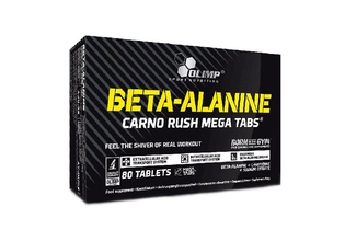 Small Бета-аланин Beta-Alanine Carno Rush Mega Tabs  80 таб Olimp Nutrition